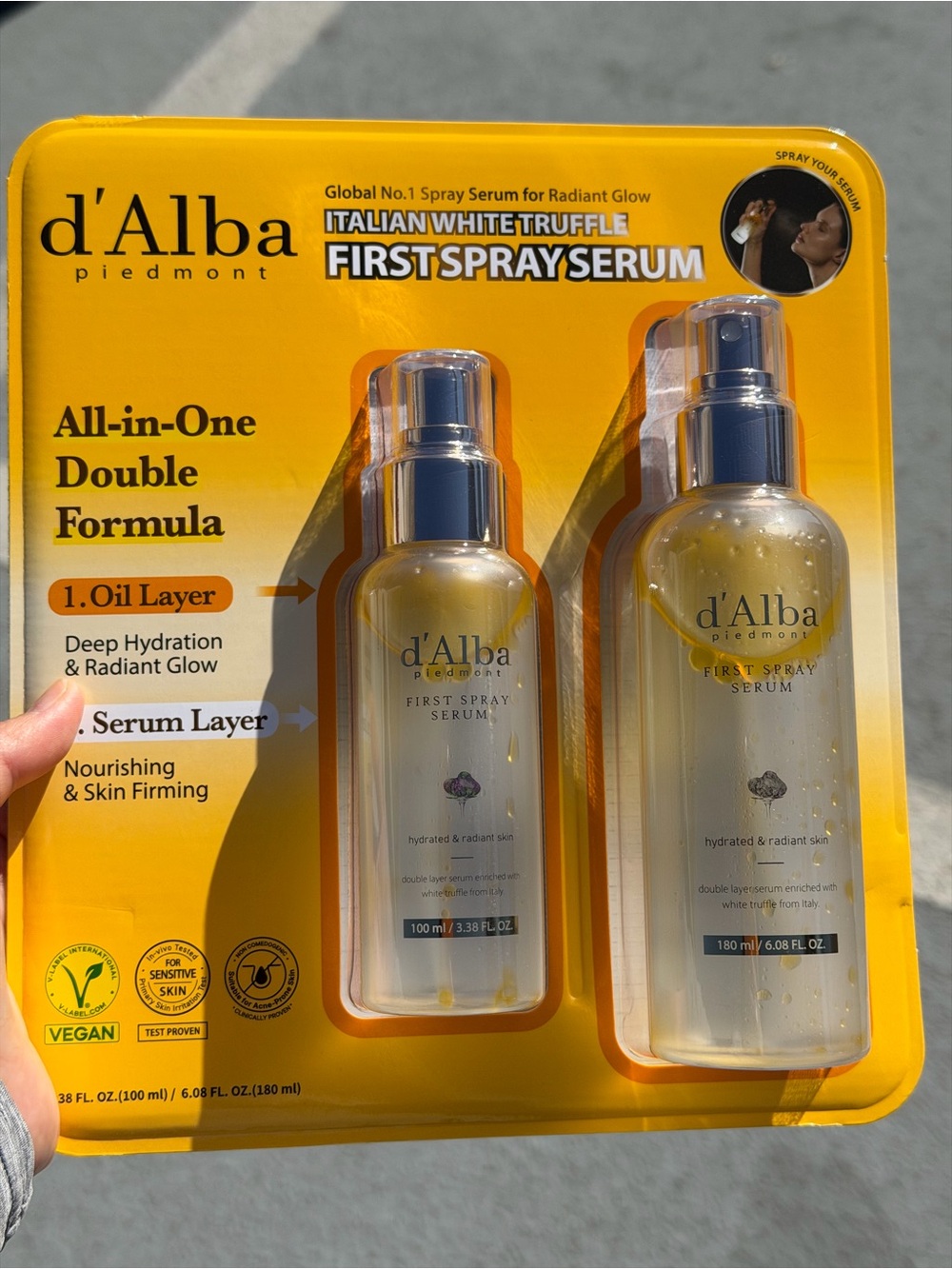 Alba white truffle The First Spray Serum Set